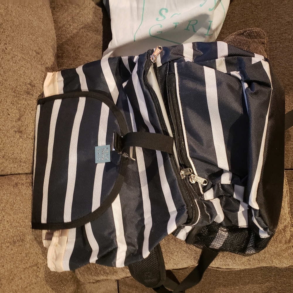 Backpack with cooler